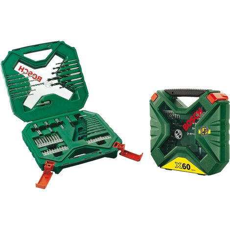 Valigetta + set accessori Bosch 60 pz.