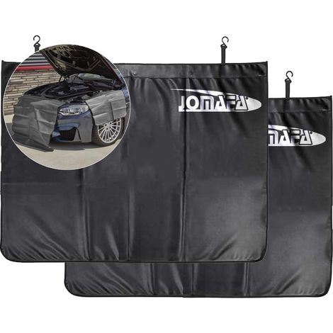 Juego de 2 Fundas para coche Protector de aleta Magnetico " Cubre Aletas " 800mm x 600mm. (1/5)