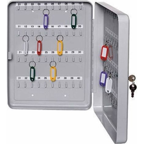 [NEUWERTIG] B-Ware ALCO Schlüsselschrank Aufbewahrung Schlüsselbox 80 Schlüssel LIGR 893313 (1/2)