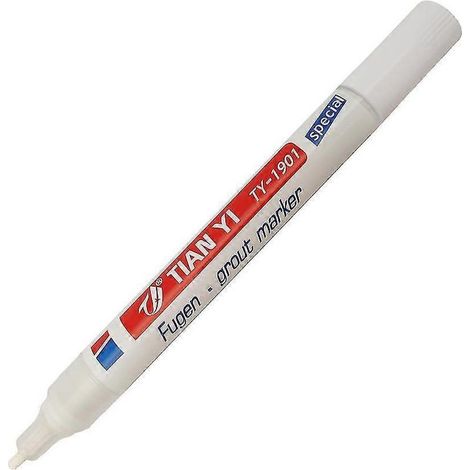 Stylo réparateur de joints pour carrelage, marqueur de réparation de carrelage, stylo de remplissage de joints (1/5)
