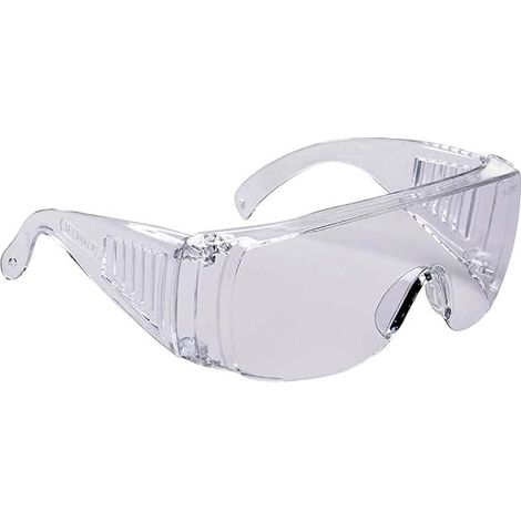 Arbeitsschutzbrille, Schutzbrille, kratzfest, beschlagfrei, Rundumschutz, einzigartiges und modernes Design (1/5)
