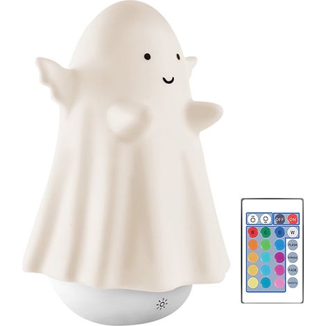 Lampe Projecteur Nocturne - Lumière Douce Multicolore avec Commande Tactile - Rechargeable USB - Pour Chambre Enfant Salle De Bain WC - 1 Pièce (1/5)
