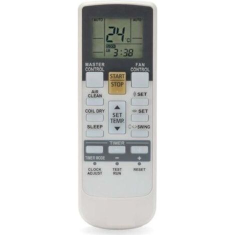 Télécommande compatible avec les climatiseurs Fujitsu et génériques, conception originale, fonctions avancées, jusqu'à 4 vitesses de ventilation, prête à l'emploi en quelques secondes (1/5)
