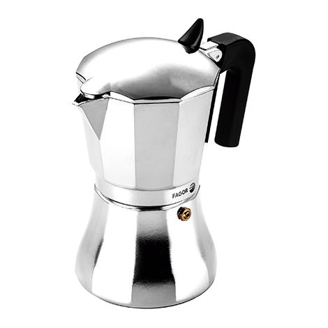 Cafetera cupy 6 tazas aluminio 3004 fagor (1/5)