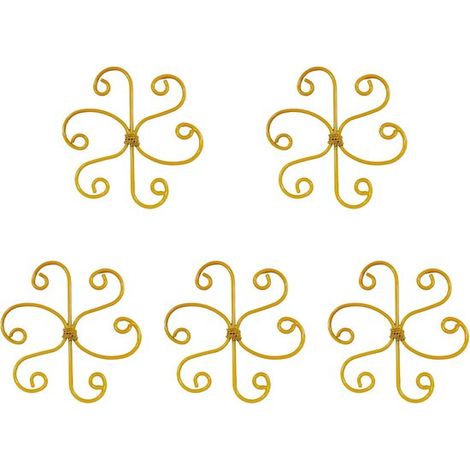 Pflanzenstützen 5 Stück Pflanzenstütze Stützen für Kletterpflanzen Pflanzenstützenclips Pflanzenhalter Kippsicherung Stängelstabilisator Ideale P (1/5)