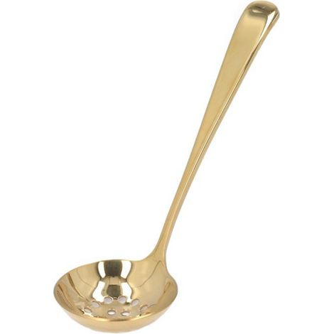 1 Louche à soupe, Acier inoxydable 304, Manche long, Résistante chaleur, Pour fondue chinoise et cuisine (1/5)