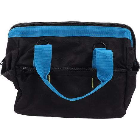 Sac à Outils à Large Ouverture, Sac à Outils de Grande Capacité en Tissu Oxford 600D étanche avec Bandoulière Réglable, Organiseur de Sac à Outils Multifonction Portable pour(14in) (1/5)