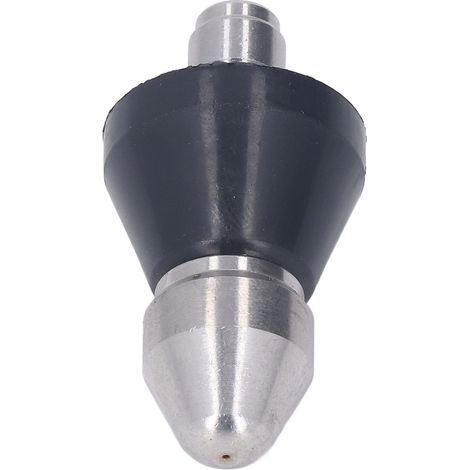 Buse turbo pointue 5000 PSI mini compacte en acier inoxydable pour nettoyeur haute pression, remplacement pour tête centrale arrière 6 trous 1/4" NPT