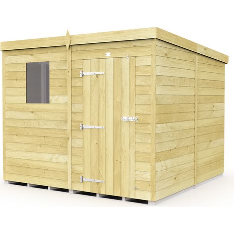 7 x 8 Pent Shed