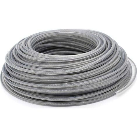 YMYNY Universal Grass Trimmer Line, 3.0mm Steel Trimmer Line, Heavy Duty Brush Cutter Steel Wire for Bump Head Garden Lawn Mower (1/4)