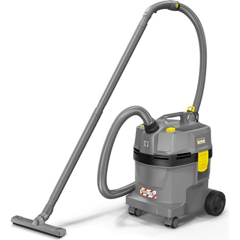 Aspirateur Eau et poussières NT 22/1 AP L, Puissance : Max. 1300 W, Filtre Cartridge PES, réservoir : 22 l, Tuyau : 1,9 m, coude, suceur pour sols humides/secs (300 mm), buse de Fentes (1/5)