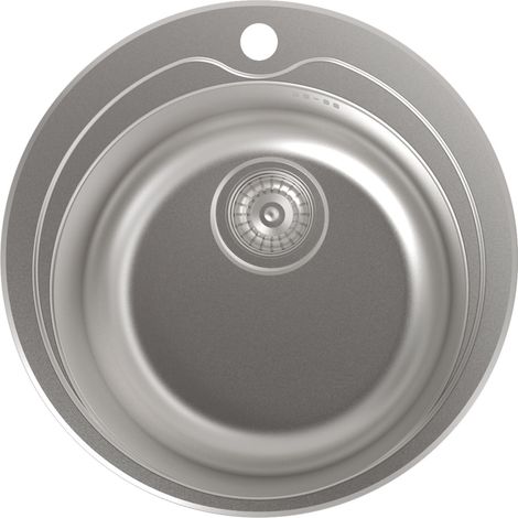 Cata RS-1 /A - Fregadero De Cocina Acero 485 Cm 1 Cubeta 0 Escurridor (1/3)
