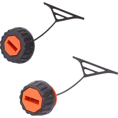 Zweiteilige Öl- und Tankdeckel für Stihl Kettensägen 010, 011, 012, 020, 020T, 021, 023, 024, 025, 026, 028, 034, 034S, 036, 038, 048. Ersetzt 0000, 350, 0510. (1/5)