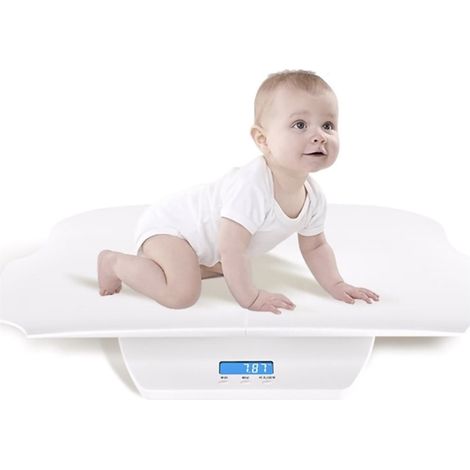 Balance numérique multifonctionnelle pour bébé, pèse-taille et balance électronique pour nouveau-né et jeune enfant (type séparé) (1/3)