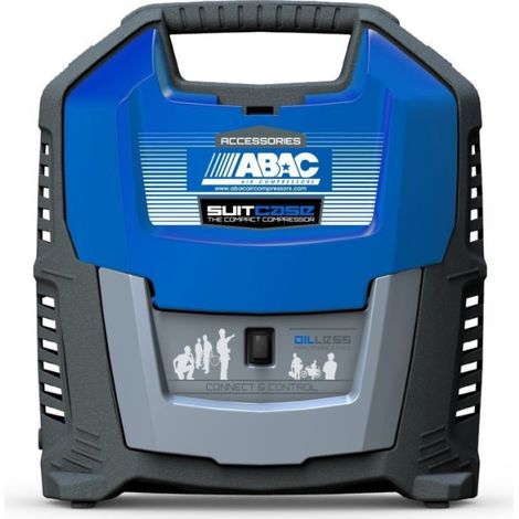 [JAMAIS UTILISE] Compresseur d'Air Portable ABAC Suitcase 1,5CV Idéal Pneu, Vélo, Ballon, Nettoyage/Soufflage - 2236115858