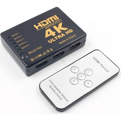 2 adaptateurs HDMI vers VGA avec audio, câble de conversion vidéo et son pour moniteur, connecteur HDMI. (1/5)