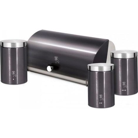 Panera con juego de recipientes Berlinger Haus BH-6732 Carbon PRO