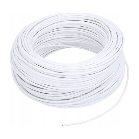 Cable eléctrico blanco OMY 2x1 de 100 m (1/2)