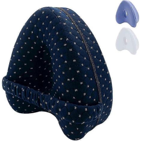 Oreiller ergonomique Smoothspine, idéal pour soulager les douleurs de hanche et la sciatique. Oreiller en mousse à mémoire de forme, confortable pour les jambes et favorisant une bonne posture de somm (1/5)