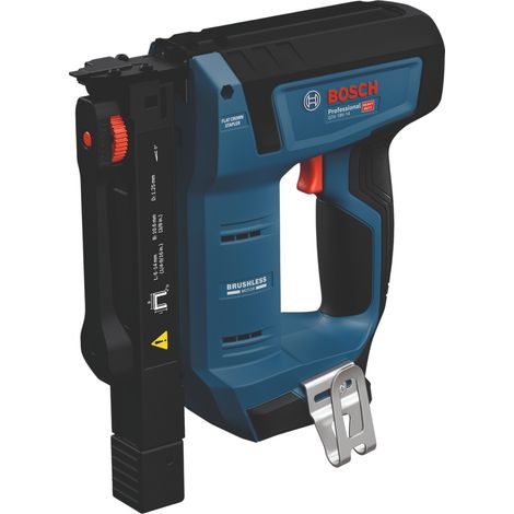 Bosch – Agrafeuse électroportative sans fil 18V – Longueur agrafes 6-14 mm – Moteur sans balais – 601482800