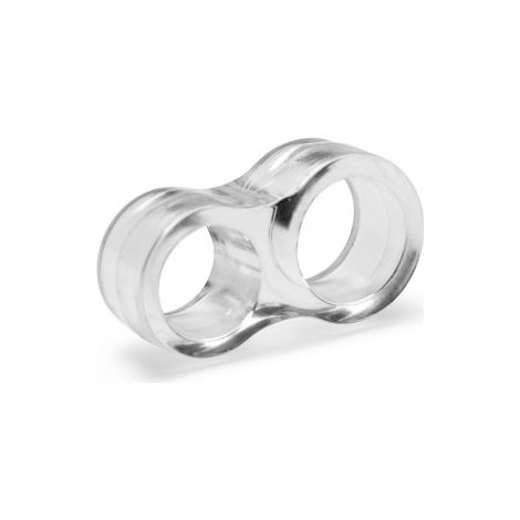 Ferma maniglia trasparente INOFIX (Blister 6 unità) Ø15xØ18mm (1/2)