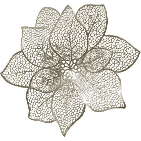 Set de table fleur Or d 44 cm (1/2)