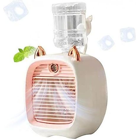 Mini ventilador portátil enfriador de aire para oficina y hogar - KZQ (1/4)