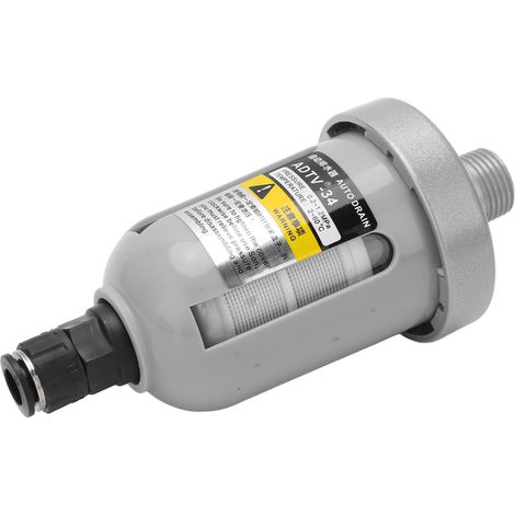 Purgeur automatique pour compresseur d'air, filtre pneumatique translucide mini série, vanne de purge à bille flottante (1/5)