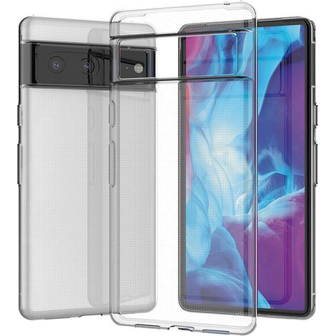 Ultra Clear 0,5 mm Hülle kompatibel mit Google Pixel 7a dünne Hülle transparent (1/5)