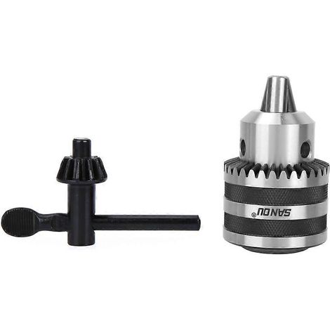 1/8"- 5/8" (3-16 mm) Kapazität, Schlüsselbohrfutter, 1/2-20 UNF-Aufnahme mit Schlüssel
