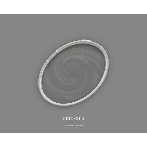 Peinture gris foncé mat moderne et résistante Peinture facile à appliquer Peinture The Color Kitchen TCK1006 2,5L (1/5)
