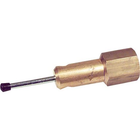 Clapet de pied avec bille Niro filetage femelle 1/2"