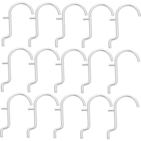 30 Pièces Pegboard Tool Hooks With Rubber Sleeves Metal Organizer For Kitchen And Garage Storage Multipack Heavy Duty Peg Board Hangers For Tools And Utensils (1/5)