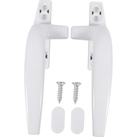 Poignée de fenêtre, Poignée en PVC, alliage d'aluminium (1/5)
