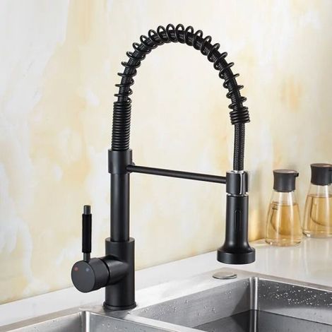 Miscelatore cucina rubinetto con doccetta canna alta isola cucina 87467