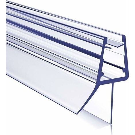 2pcs Joint de douche 50cm pour douche des scelles porte, Salle de douche joint d\'tanchit PVC ,Protection tanche, pour 4-6mm de verre (1/4)