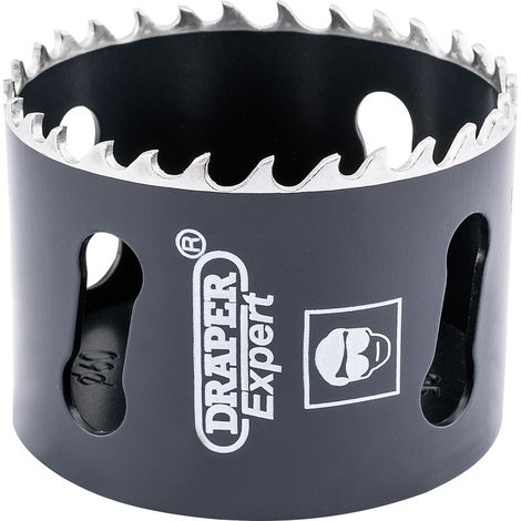 Draper HSS Cobalt Hole Saw Kit – 60mm Diameter for Precise Drilling and Metal Cutting (1/5)