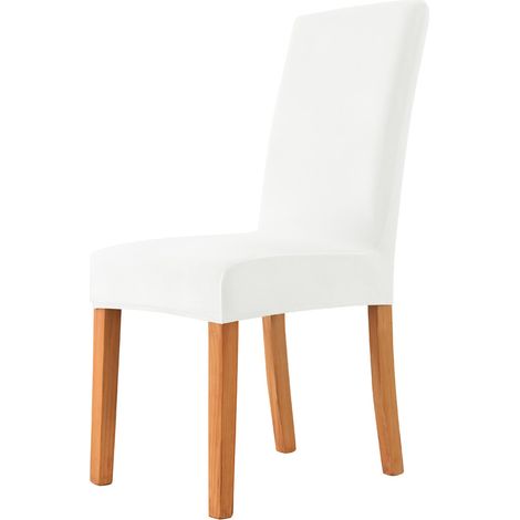 Housse de chaise en velours, spandex extensible avec bande élastique, housse de chaise en velours (1/5)