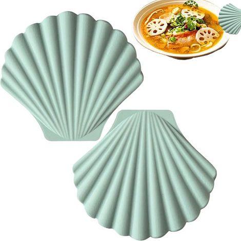 Protección para mangos de ollas y sartenes - Fundas para mangos - Cocina segura - Silicona resistente al calor - Juego de 2 - Azul (1/5)