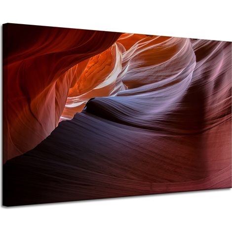 Lienzo impreso Naturaleza Antelope Canyon 120x80 cm