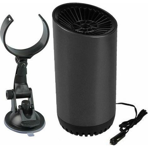 Radiateur soufflant Chauffage Voiture Ventilateur,Chauffage De Voiture 2 En 1 Portable Et Refroidisseur, 12 V 150 W,Dégivreur Et Dégivreur Pour Pare-Brise Avant (1/5)