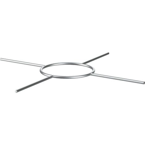 Bosch Accessori scarico fumi FC-O110 Supporto tubo flessibile pozzetto, d:110mm, 7738112739