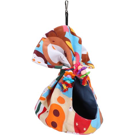 Mini hamac suspendu en toile pour perroquet, accessoire de cage (1/5)