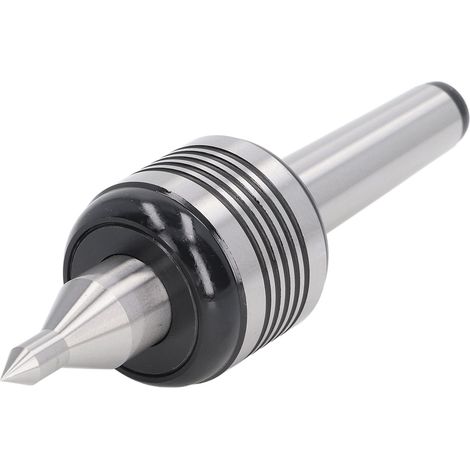 Pointe tournante de poupée mobile en acier haute carbone, centre rotatif de tour pour équipement CNC, usage professionnel. (1/5)