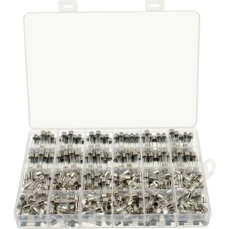 Set di fusibili in vetro 5x20mm 6x30mm 360 pezzi