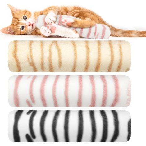 Lot de 3 coussins peluche herbe à chat et valériane (1/5)