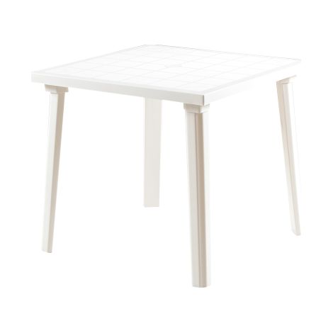 TAVOLO RESINA ART. 59 CM. 80X80 BIANCO (1/4)