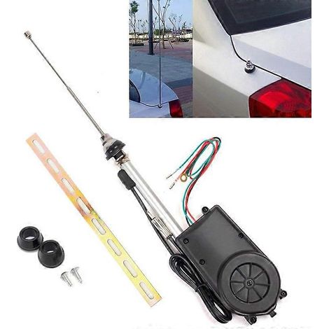 Kit d'antenne pour voiture, antenne électrique DC12V, amplificateur d'antenne automatique pour camion et véhicule. (1/4)