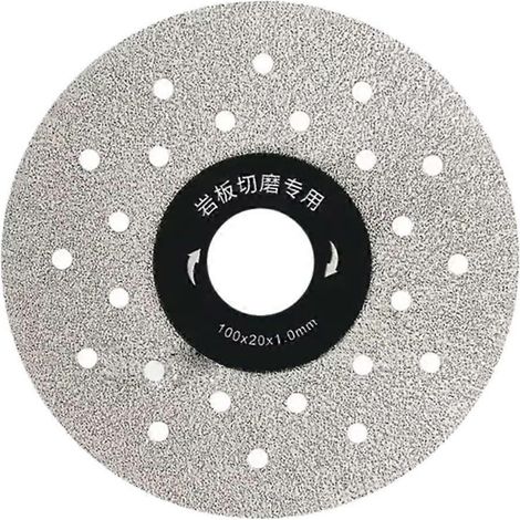 Disque diamanté pour la découpe à sec de dalles, porcelaine, carrelage, céramique et marbre, outil de coupe mince (1/5)