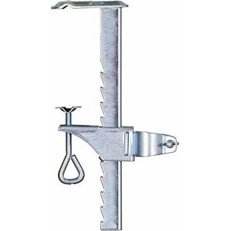 Fixation de Parasol - Support de Balcon en Acier Galvanisé - Pour Tige jusqu'à 32 mm - Montage Horizontal ou Vertical - 1 Pièce (1/3)